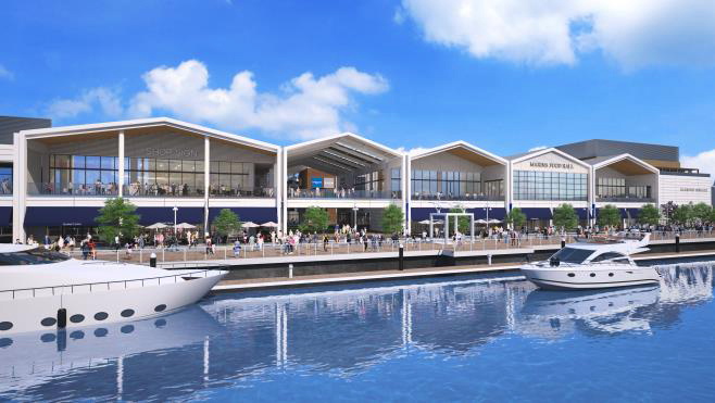 Cブロック 海沿いのテラス席