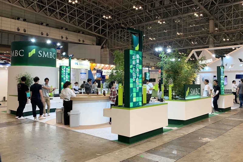 三井住友フィナンシャルグループも出展