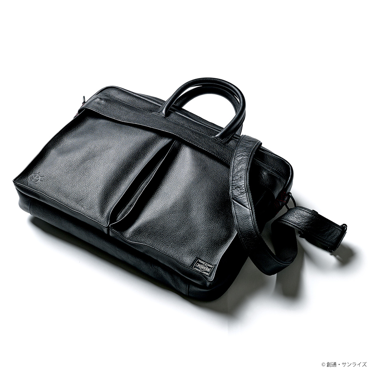 STRICT-G×PORTER 2WAYレザーブリーフケース 赤い彗星モデル