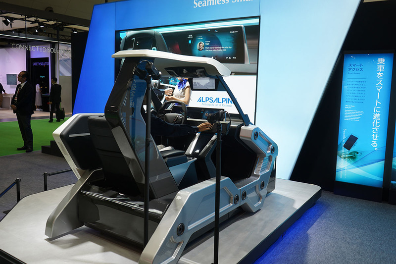 アルプスアルパインの車載ディスプレイ提案