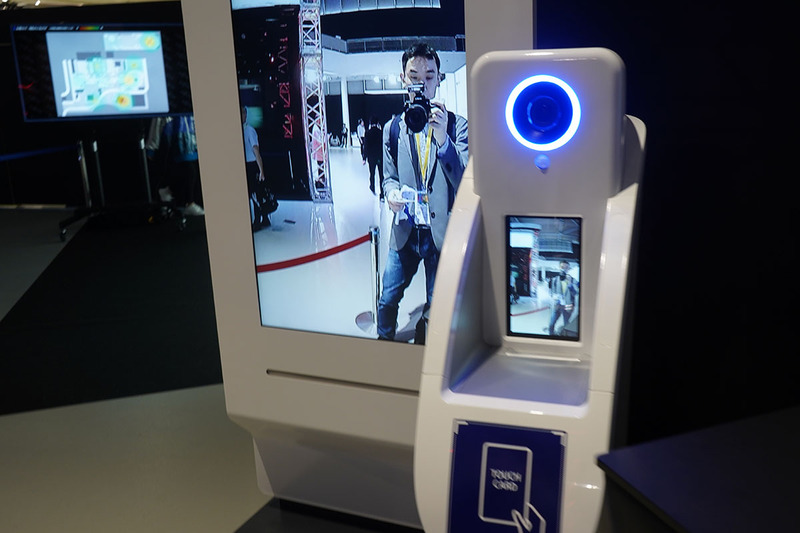 NECによる顔認証ゲート