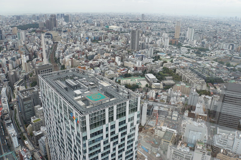 渋谷ストリームと「Google」を見下ろす