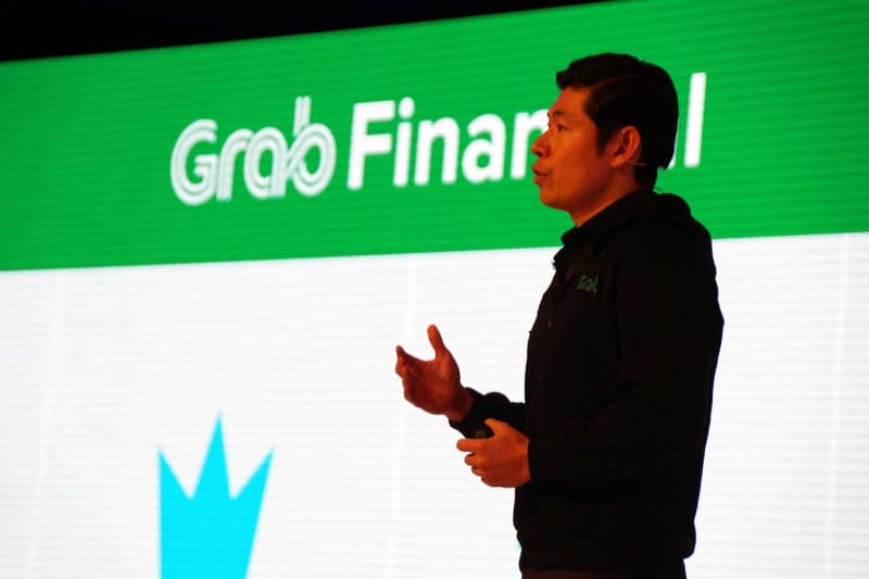 Grab創業者の1人であるAnthony Tan氏。2018年3月にシンガポールで開催されたMoney20/20 Asiaで「Grab Financial」設立発表時