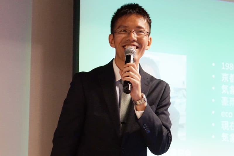 体感指数について説明した日本気象協会 防災ソリューション事業部先進事業課 シニアアナリスト 吉開朋弘氏