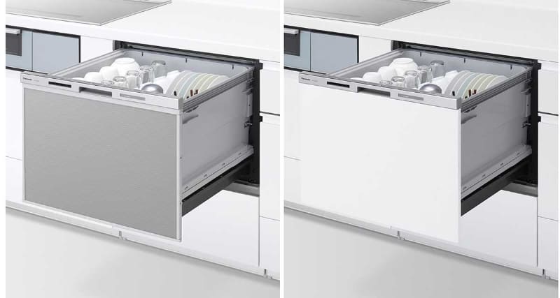 NP-60MS8S(左)とNP-60MS8W(右)。