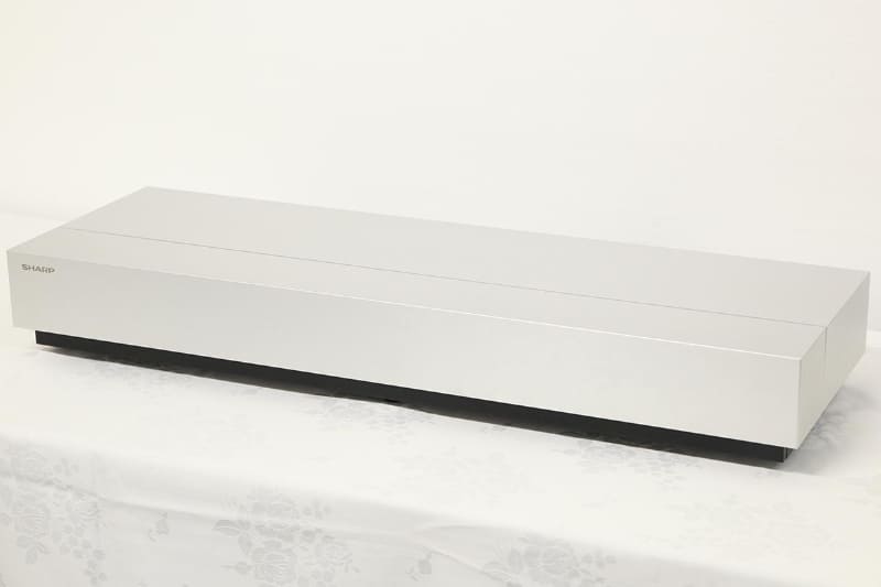 ディスプレイ部を巻き取って収納可能