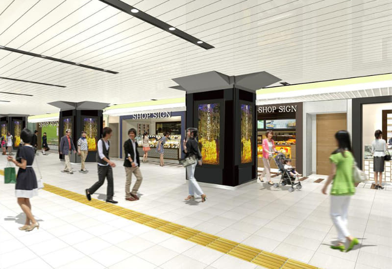 駅ナカエリア イメージ