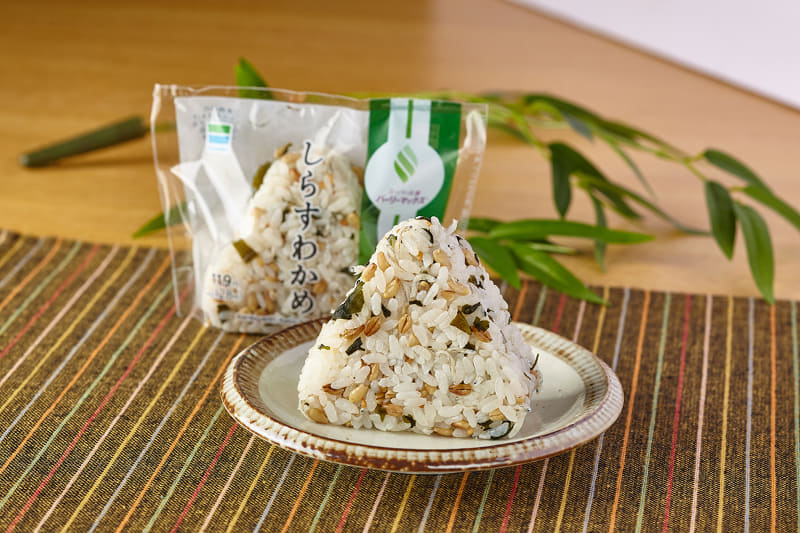 スーパー大麦 しらすわかめ