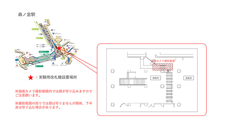 森ノ宮駅 設置場所