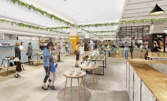 2階店舗ゾーンイメージ