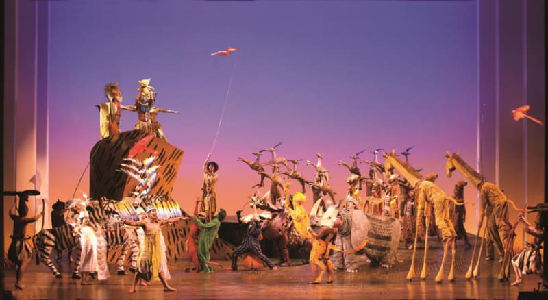 ライオンキング上演イメージ