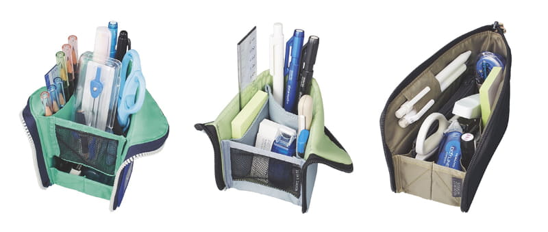 左からネオクリッツ ハイル、ネオクリッツ ユニテ、ネオクリッツ ワークサス