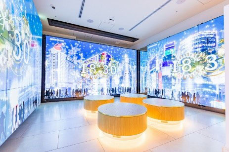 NAKEDによるデジタル時報