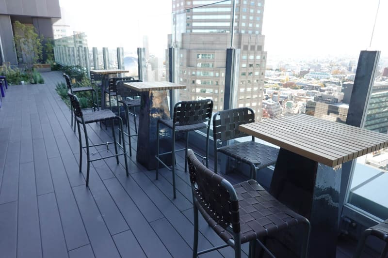 17階にはシェアオフィスも設置