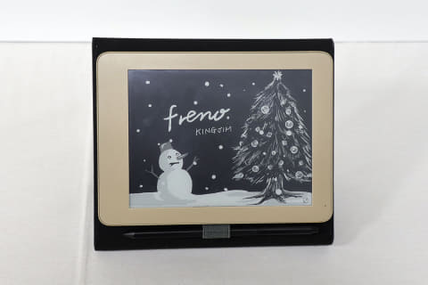 キングジム KINGJIM フリーノ freno 電子ペーパー デジタルノート 筆圧に応じたなめらかな書き心地で、ノートとPDFドキュメントを