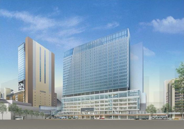 外観イメージ(うめきた2期地区側より)