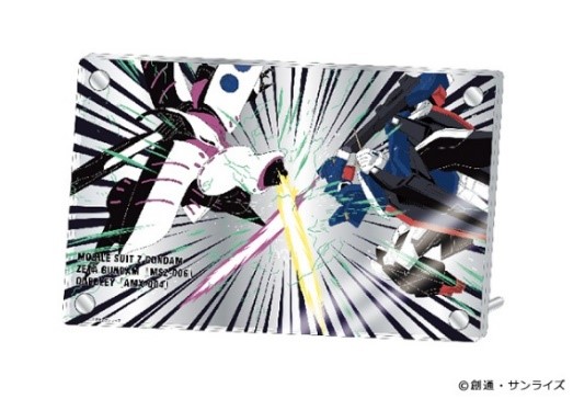 機動戦士Zガンダム Zガンダム VS キュベレイ アクリルミラーパネル