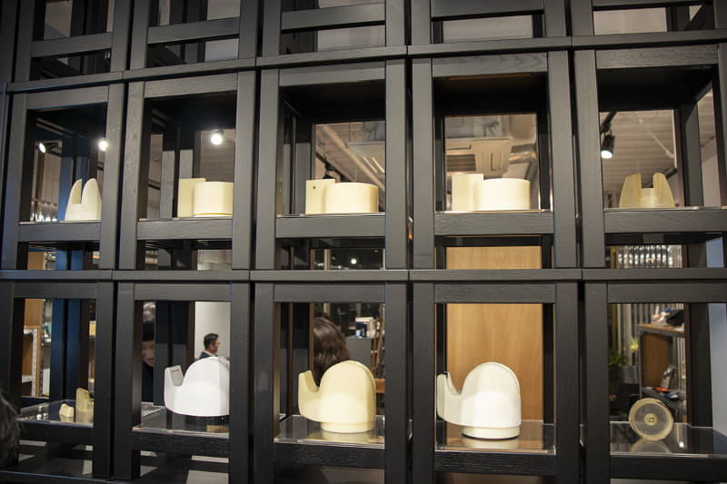 ポップアップショップでは、試作品も展示