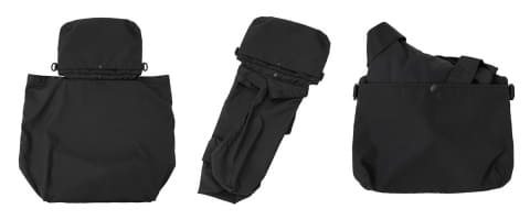 PORTER、バッグを収納したパッカブル仕様のサコッシュ「FOLDABLE