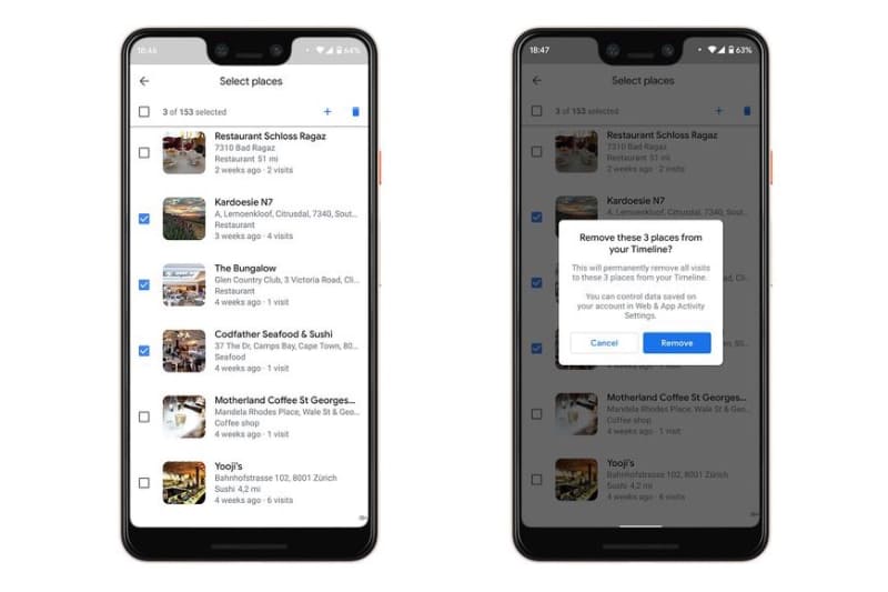 タイムラインの一括削除が可能に