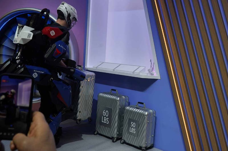 大きなバゲージを移動