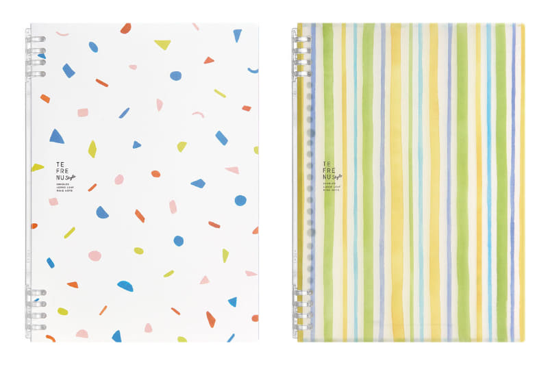 左からカケラ、ストライプ