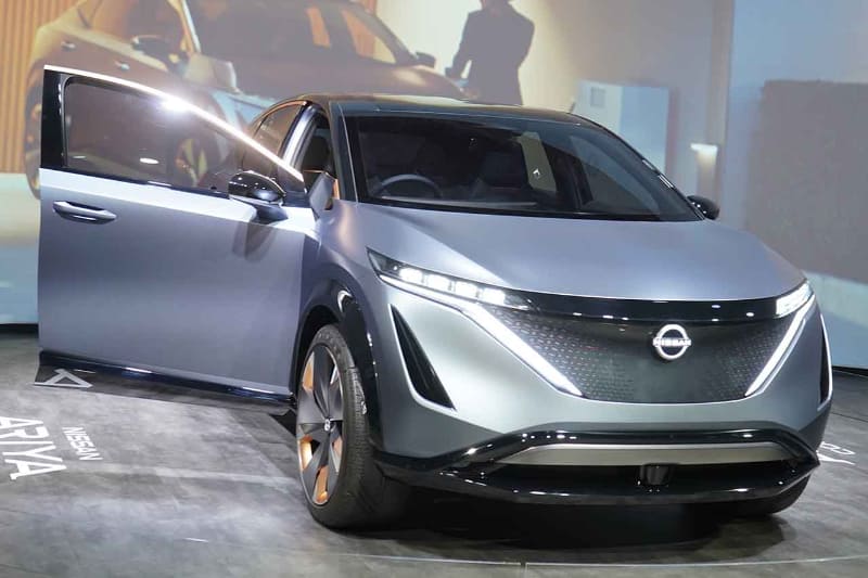 日産は、北米初公開となる「アリア コンセプト」などを展示。