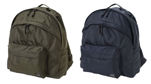 PORTER、2つのデイパックを重ね合わせたような「DOUBLE PACK