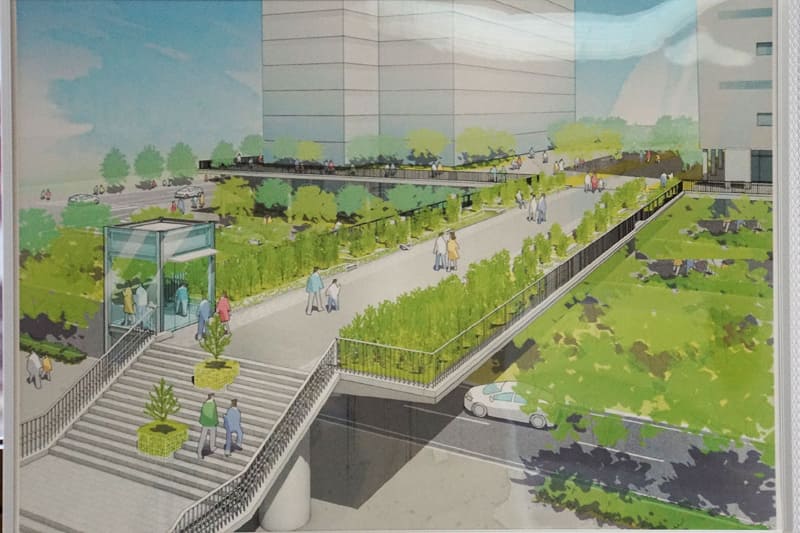 キングモール橋 完成予想図