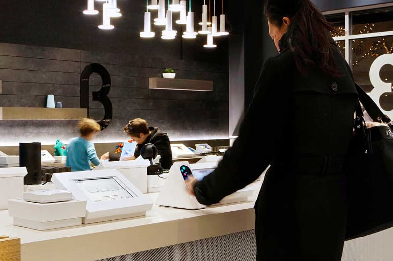 シアトルの店内