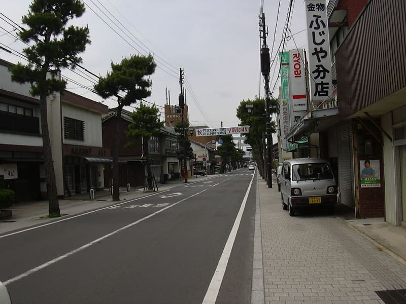 2007年ごろの神門通り商店街