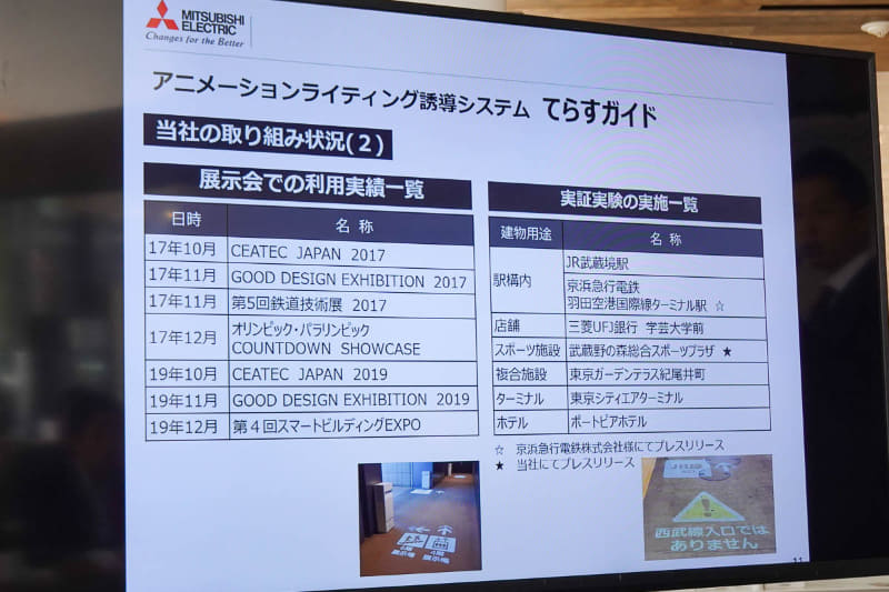 実証実験なども行なってきた