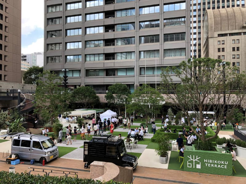 リフレッシュガーデン 昼の様子