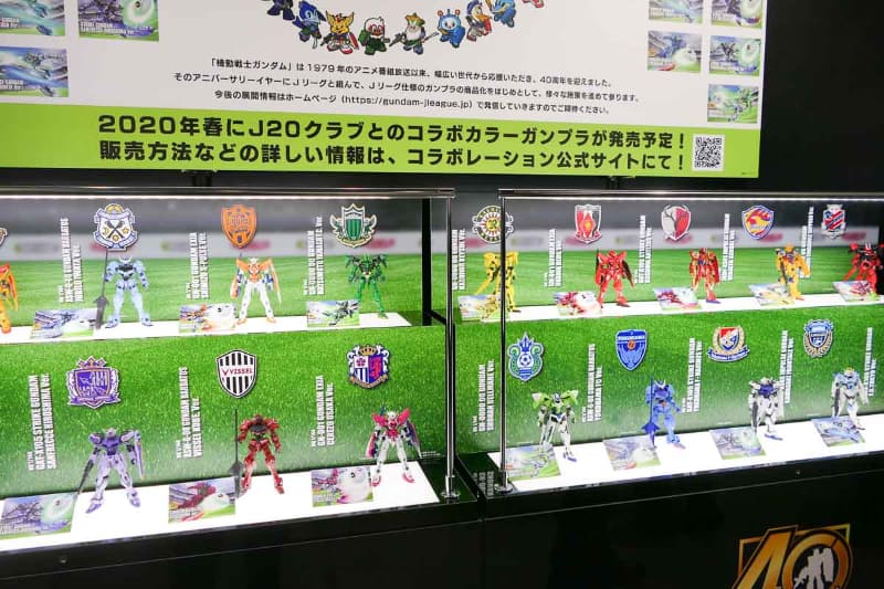 Jリーグとのコラボガンプラ