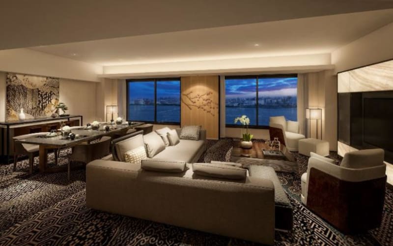 フォンテーヌスイート リビングルーム