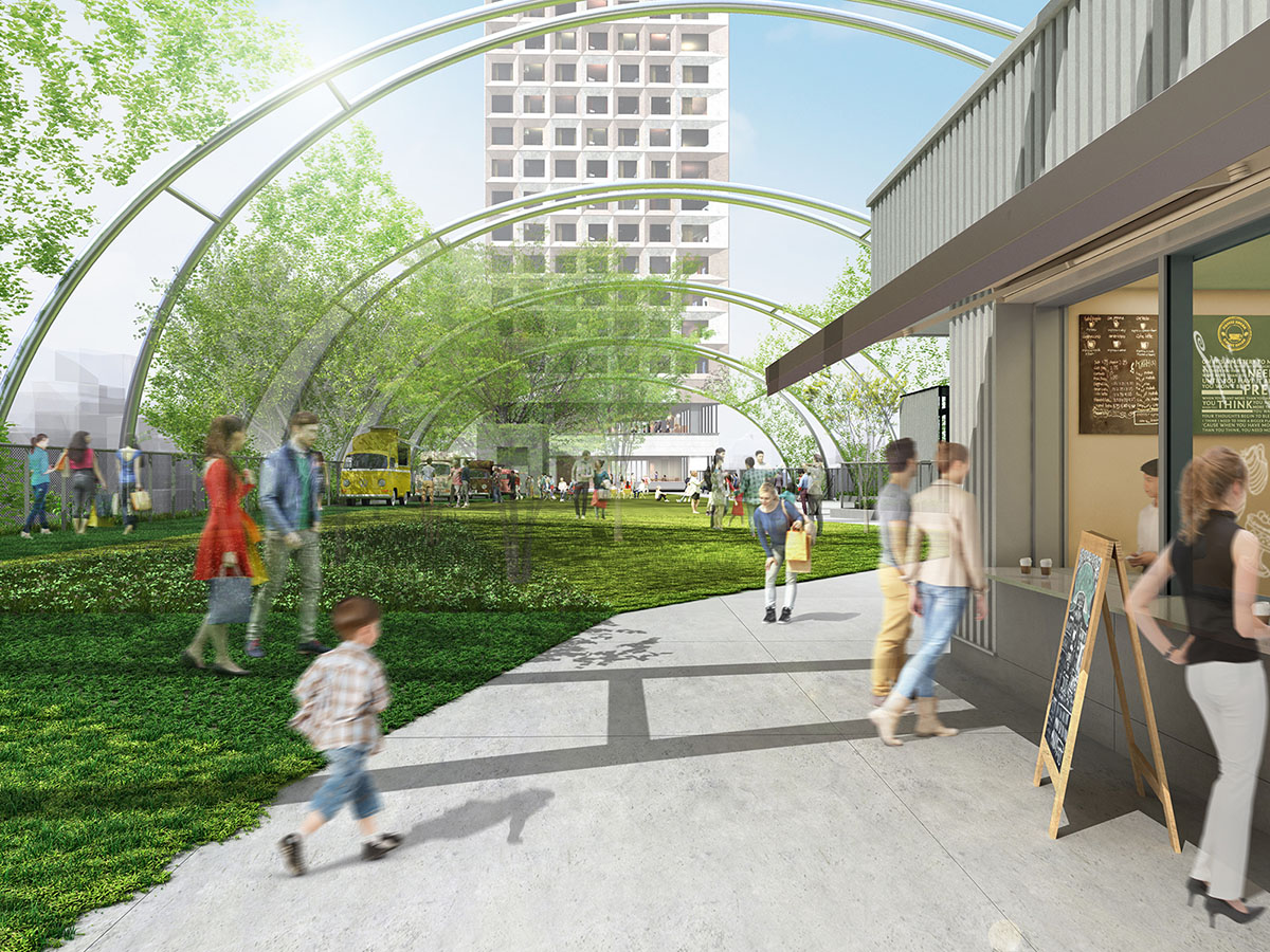 渋谷区立宮下公園(北街区)