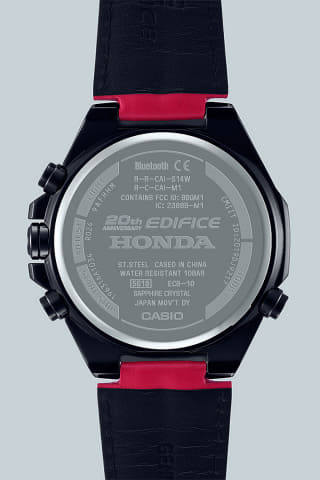 カシオ、Honda Racing「EDIFICE」。ブランド20周年祝したゴールド