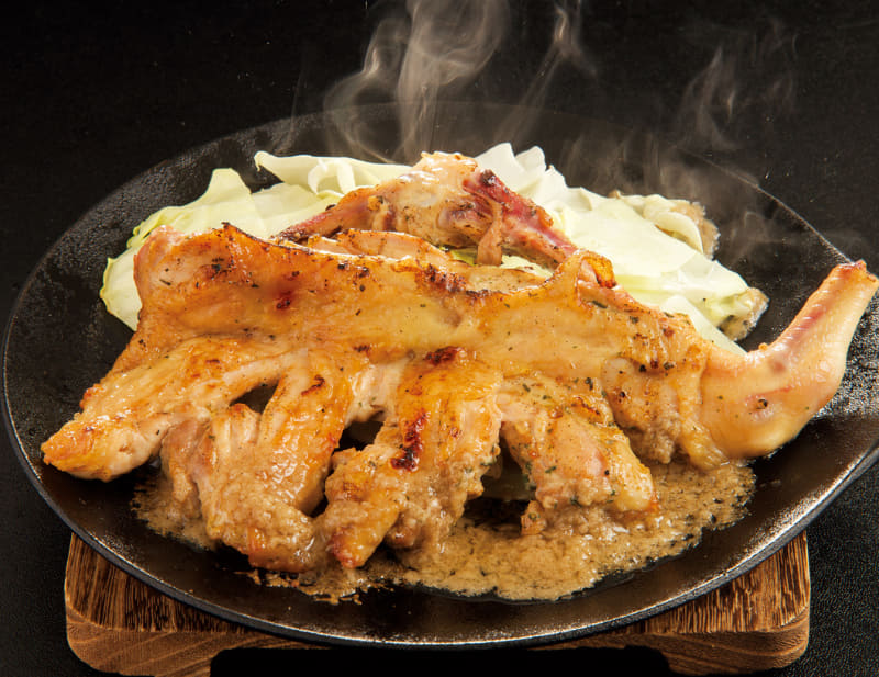 鳥メロ 清流若どり モモ一本焼き 特製玉ねぎ塩だれ