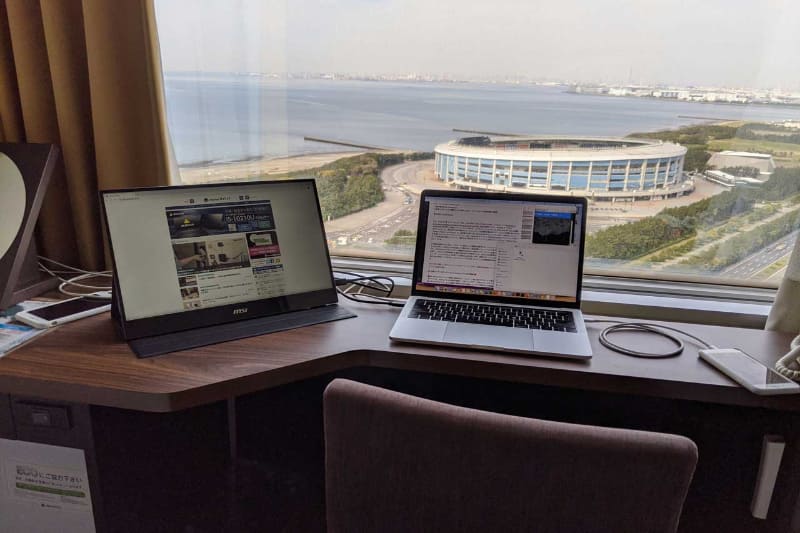 アパホテルのテレワーク応援日帰りプランで仕事をしてみた