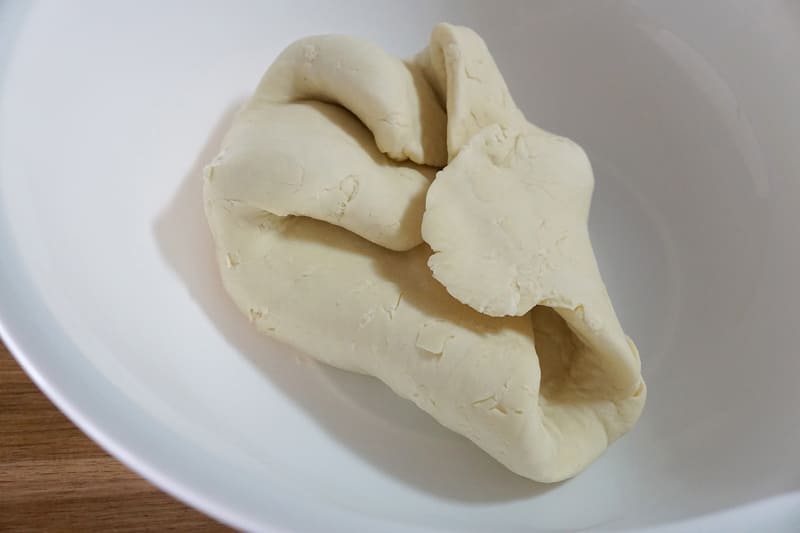 折り込んで、なんとなく再び団子状になれば問題なし