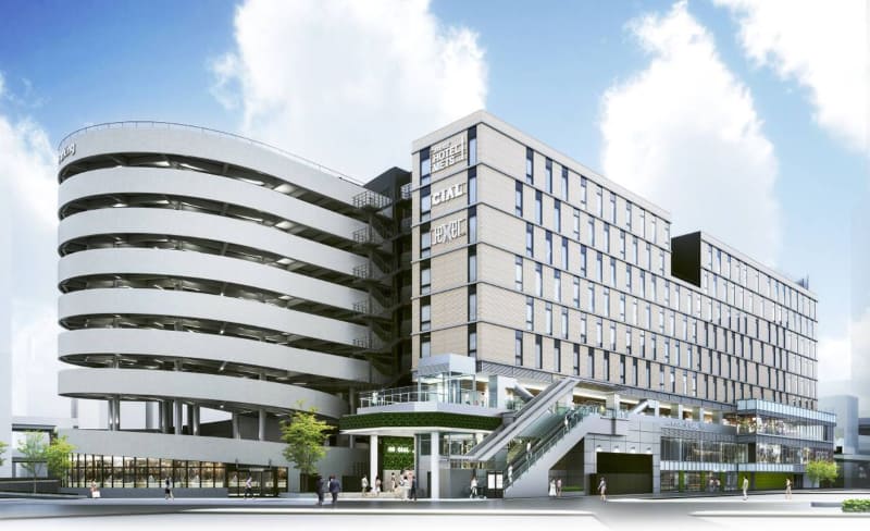 JR横浜鶴屋町ビル 北側外観