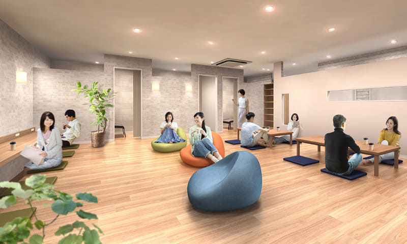 小上がりエリア