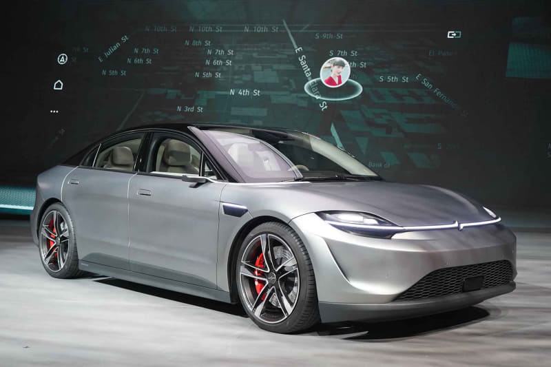 1月のCESで展示された「VISION-S」