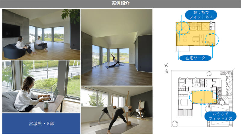 「おうちでフィットネス」を実例としても紹介