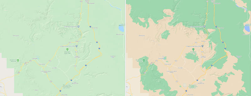 アリゾナ州セドナ周辺