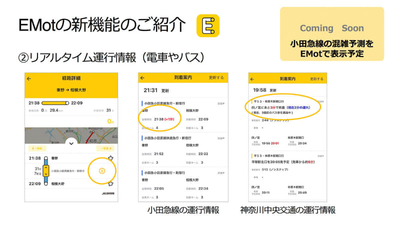 リアルタイム運行情報