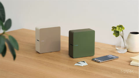 ラベルで賞味期限管理できる「テプラ」。スマホ専用”MARK”SR-MK1