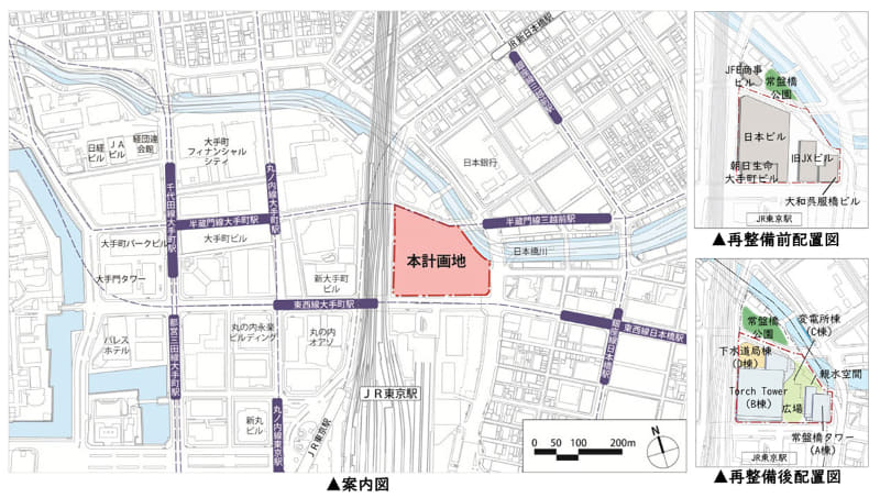 案内図と配置図
