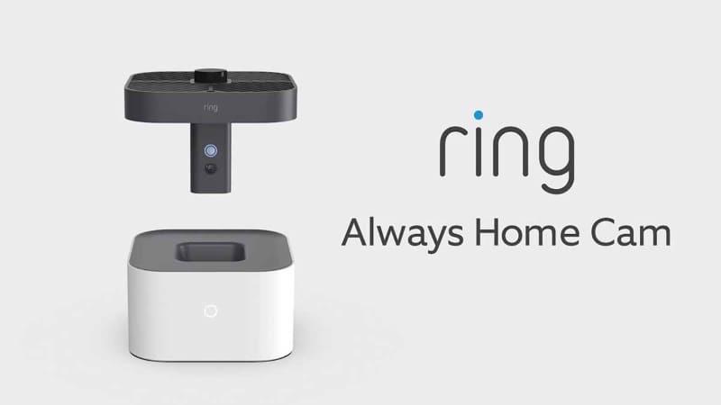「Ring Always Home Cam」。自宅内を飛んで警備する家庭用デバイス