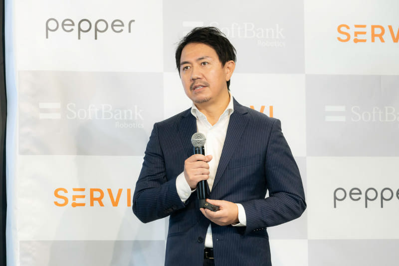 ソフトバンクロボティクスグループ 代表取締役社長 兼 CEO 冨澤文秀氏